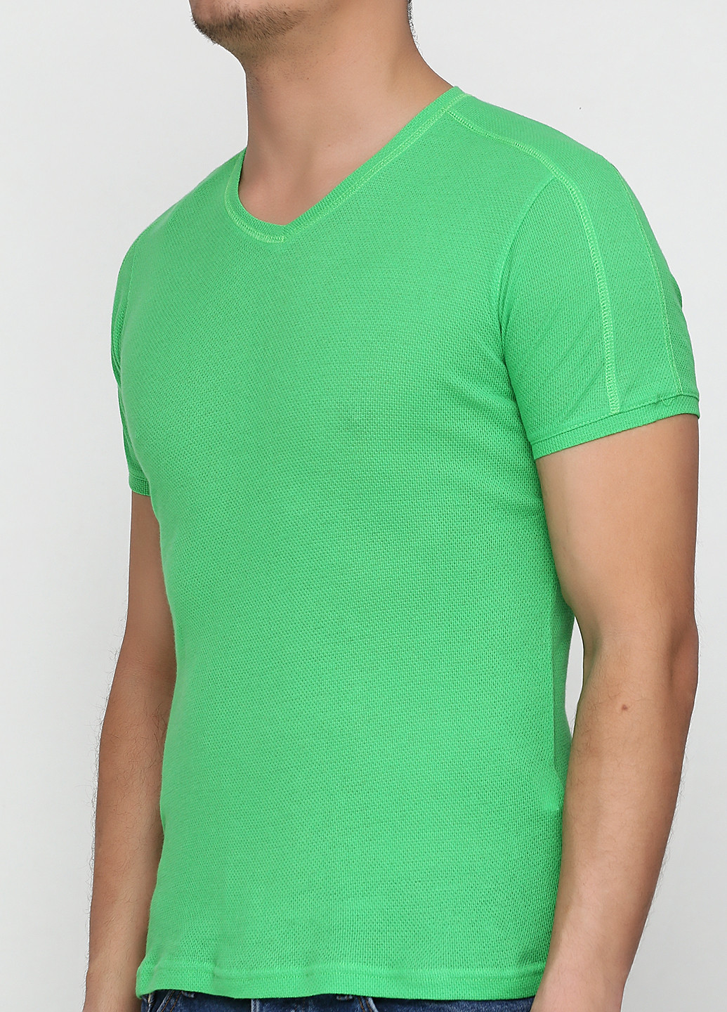 Зеленая футболка MSY
