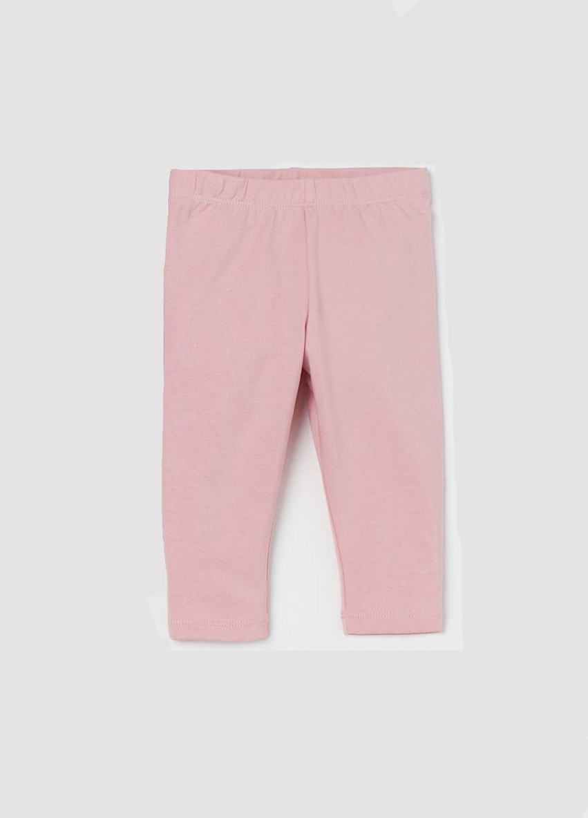 Розовые летние леггинсы H&M