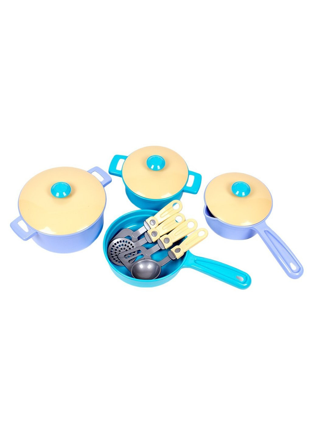 Игровой набор детской посуды Технок T-4432 11 предметов ТехноК (254708491)