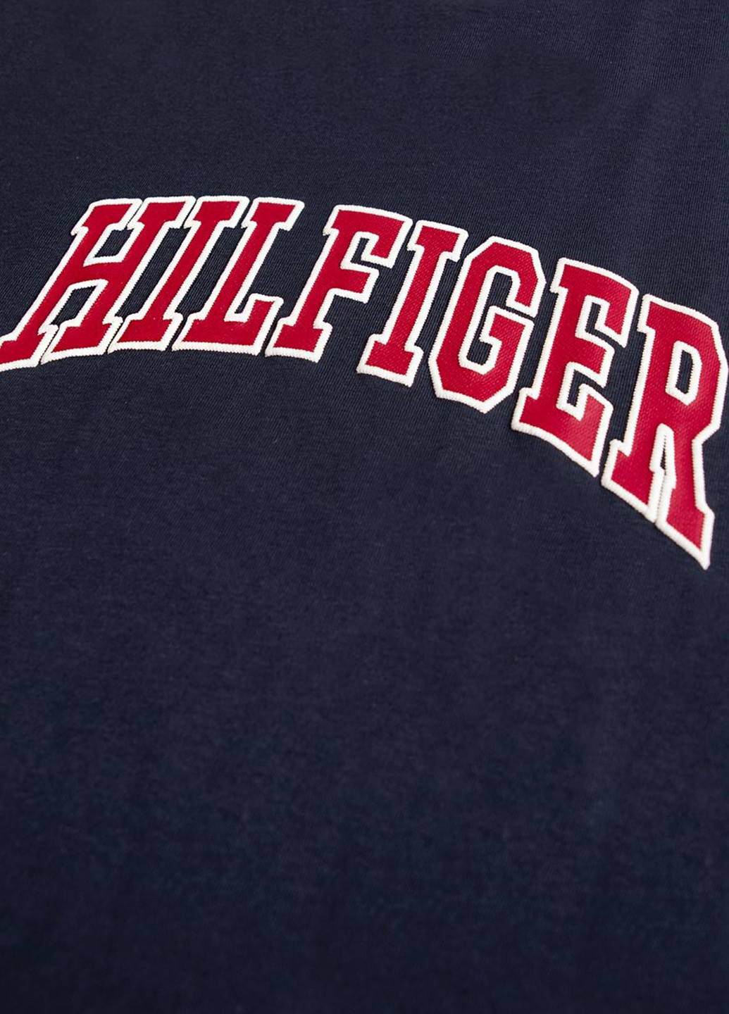 Темно-синяя летняя футболка Tommy Hilfiger