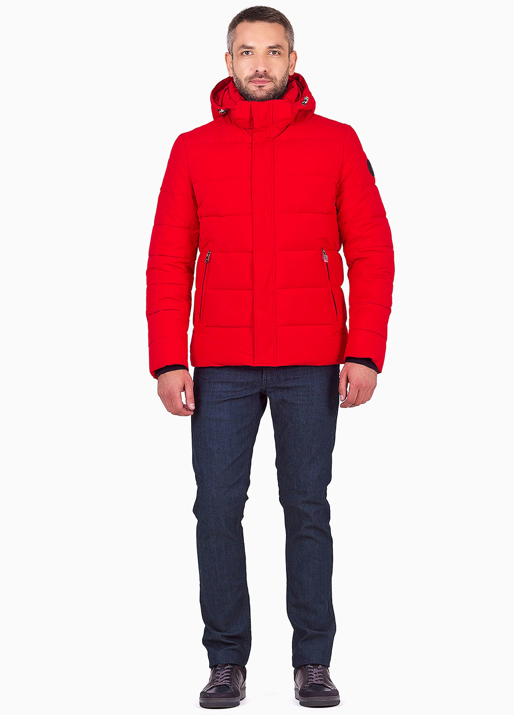 Красная зимняя куртка Talifeck