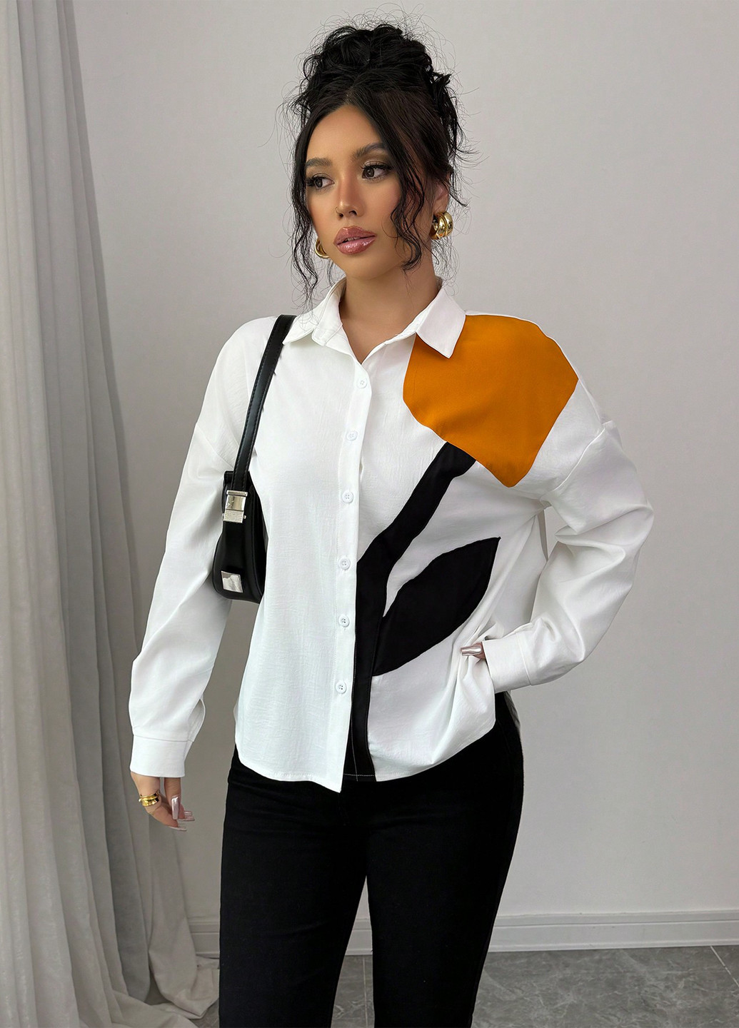 Біла блуза SHEIN