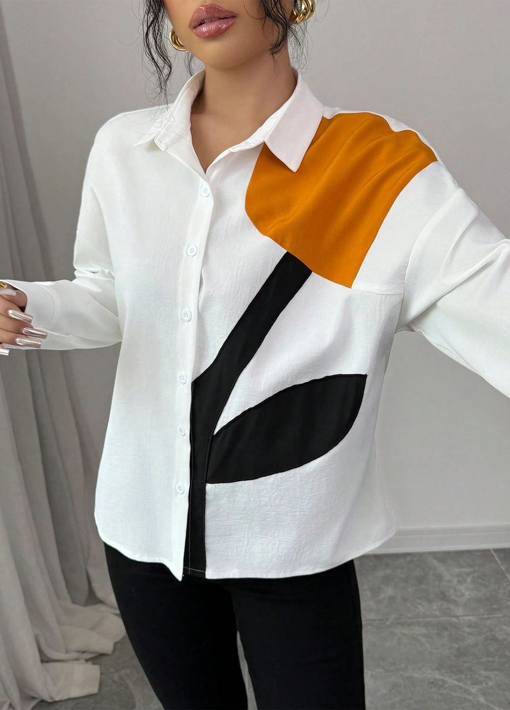 Біла блуза SHEIN
