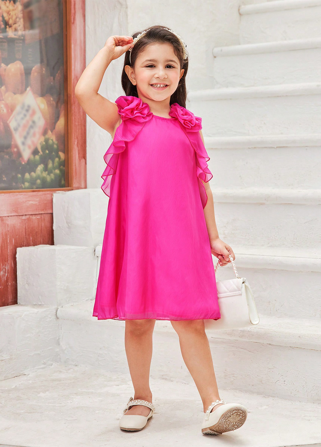 Малиновое платье SHEIN (325706505)