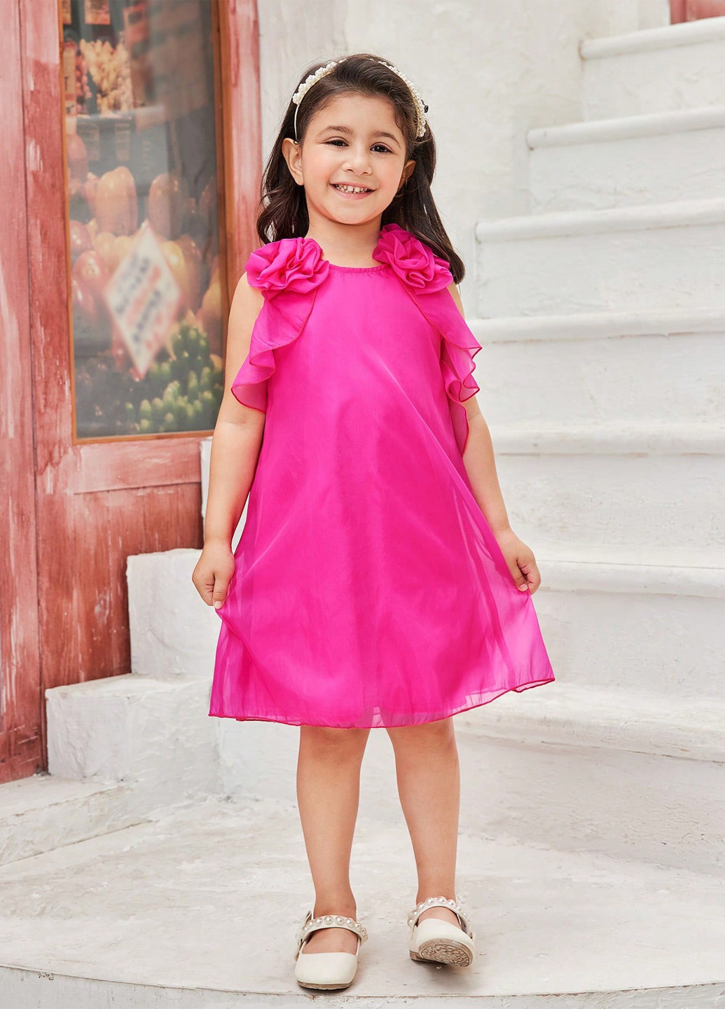 Малиновое платье SHEIN (325706505)