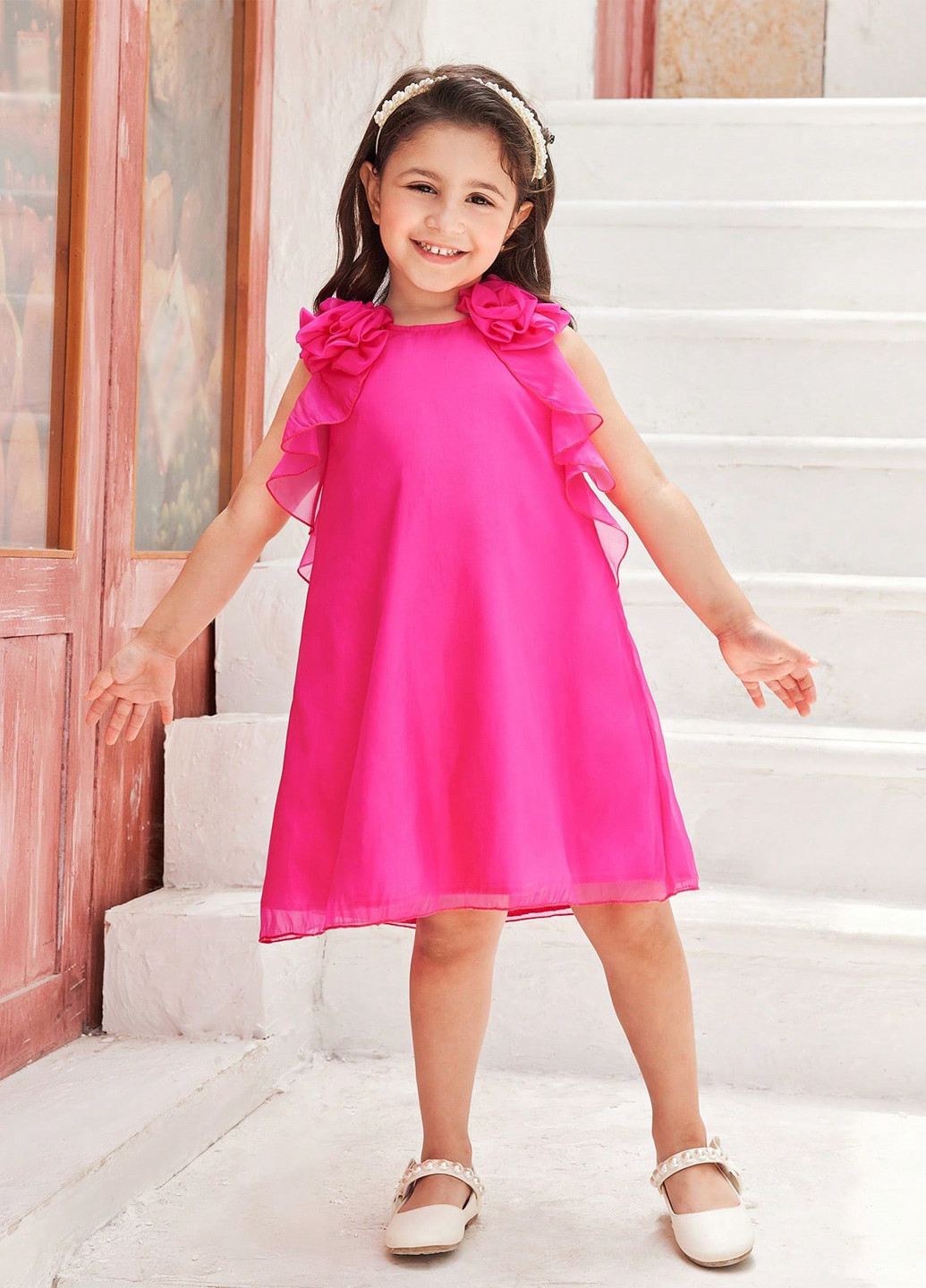 Малиновое платье SHEIN (325706505)