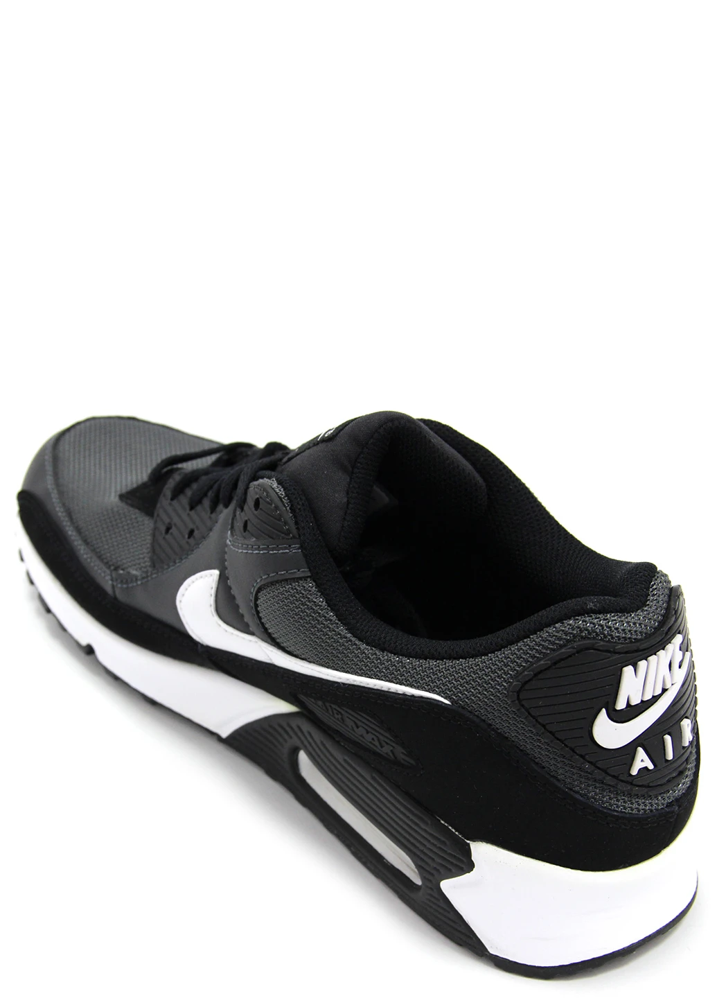 Сірі чоловічі кросівки air max 90 cn8490-002 демісезон Nike