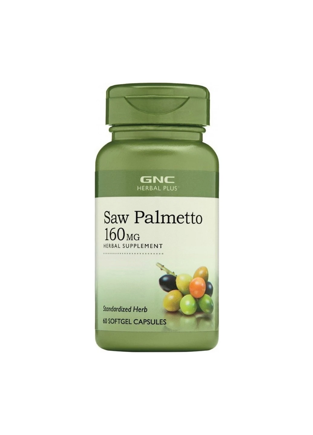 Со Пальметто Saw Palmetto 160 mg 60 капсул GNC (255409895)