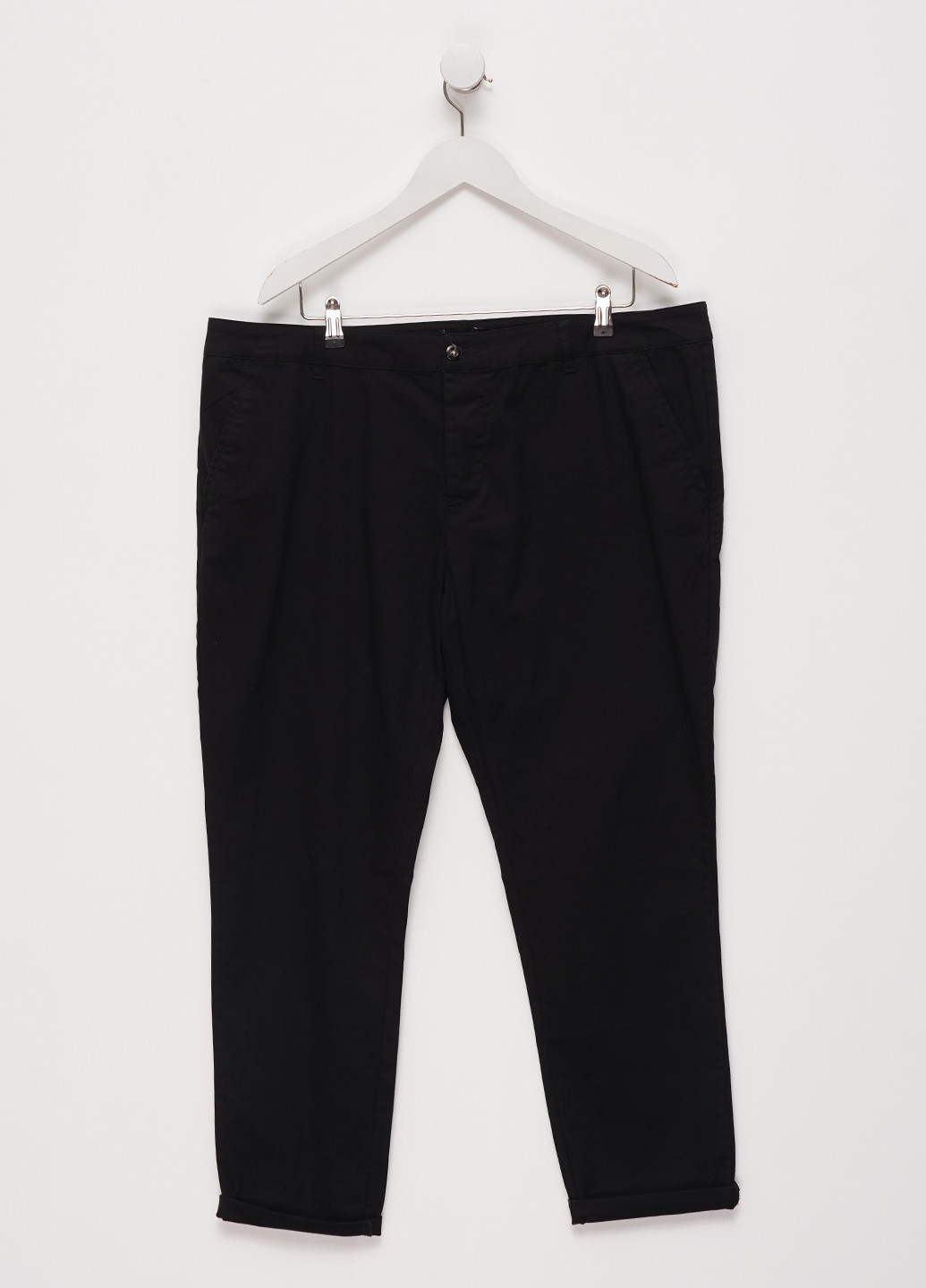 Черные кэжуал демисезонные зауженные брюки Asos