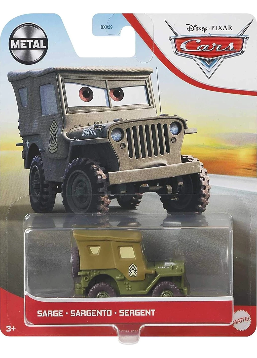 Машинка Тачки 3 Disney Pixar Cars Sarge Сердж (DXV29) Mattel (255254623)
