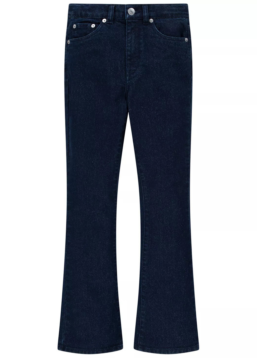 Синие демисезонные клеш джинсы Levi's