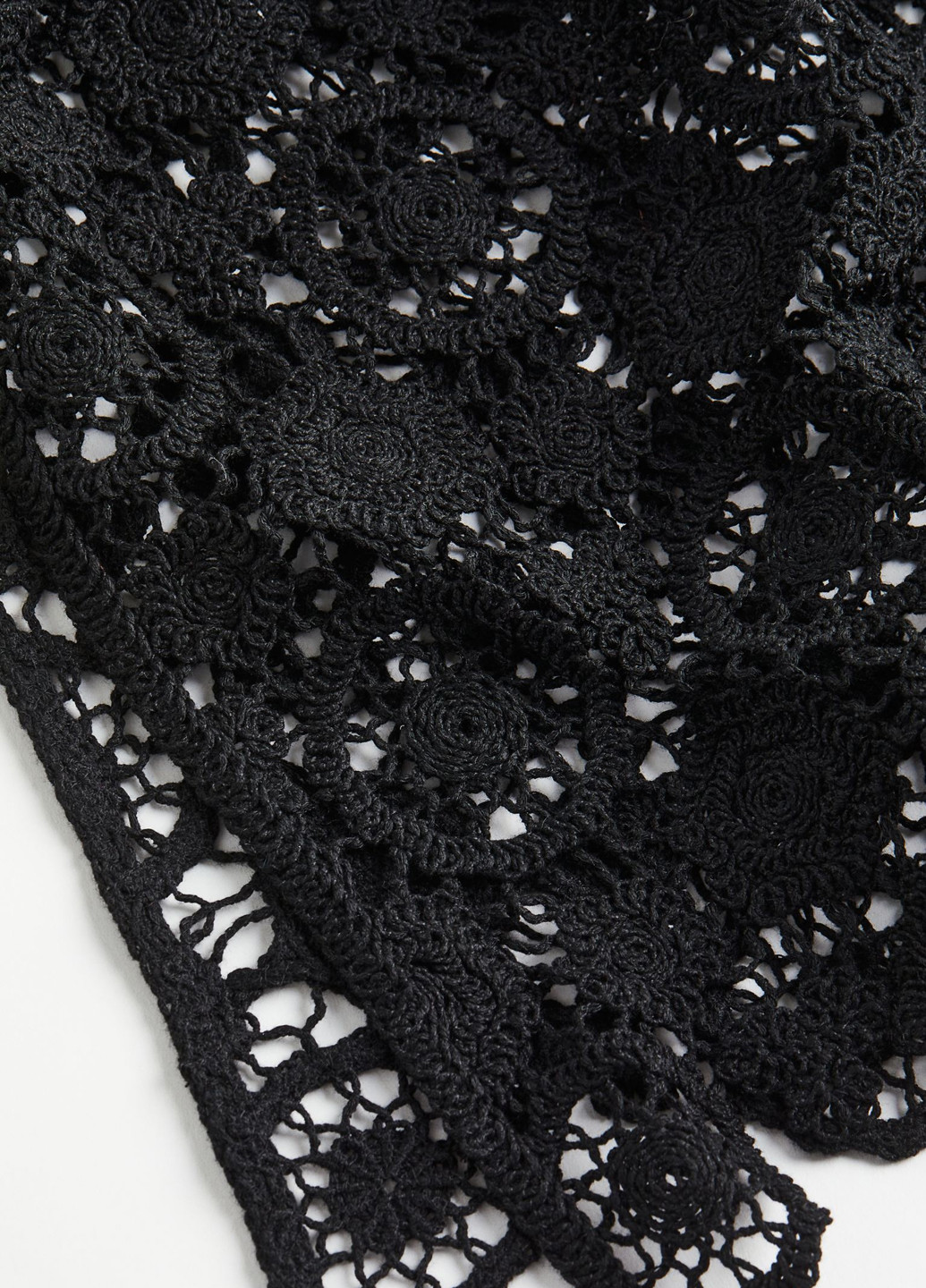 Черное кэжуал платье H&M однотонное