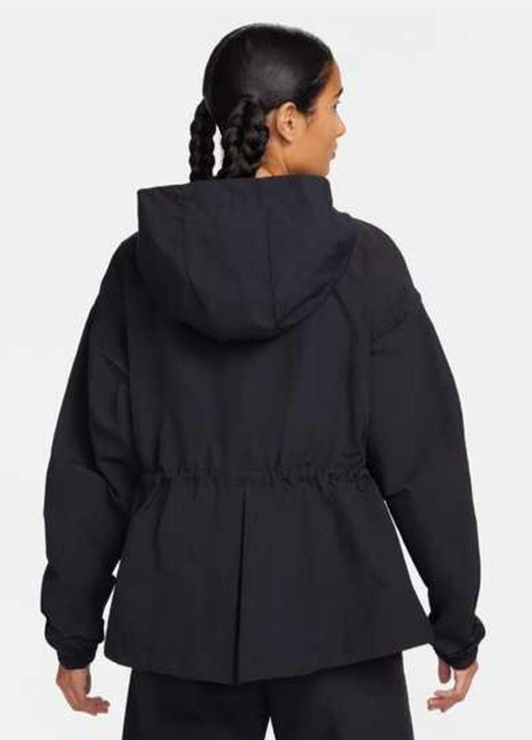 Чорна демісезонна куртка fn3669-010 Nike W TREND WVN JKT