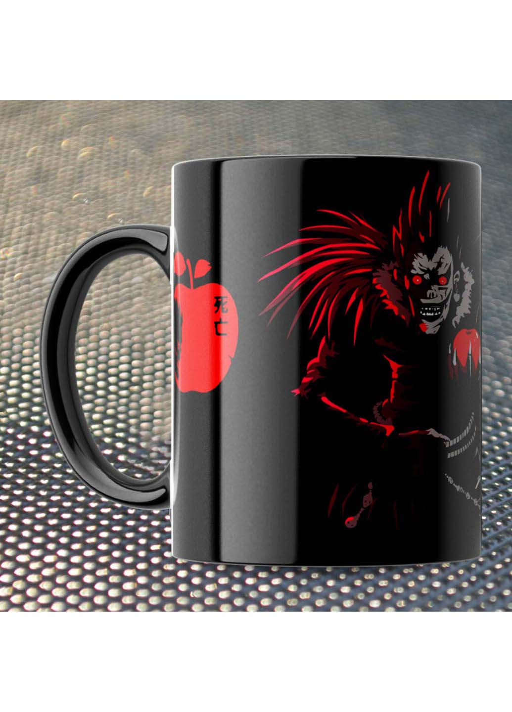 Чашка Fan Girl Тетрадь Смерти Рюк Лайт Яблоко - Death Note New 330 мл (254914493)