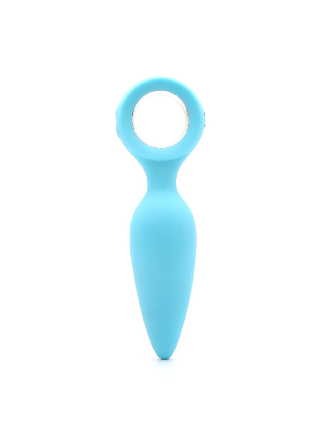 Анальная вибропробка Orville Blue, диаметр 30мм KisToy (254151511)