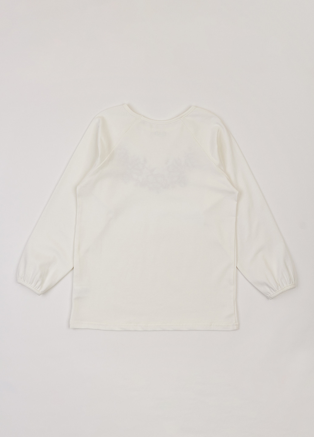 Молочная вышиванка Фламинго узор однотонный хлопок, стрейч кулир (303403272)