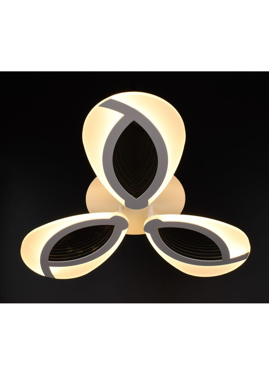 Люстра стельова LED з пультом A2701/3-wh Білий 8х49х49 см. Sunnysky (253122449)