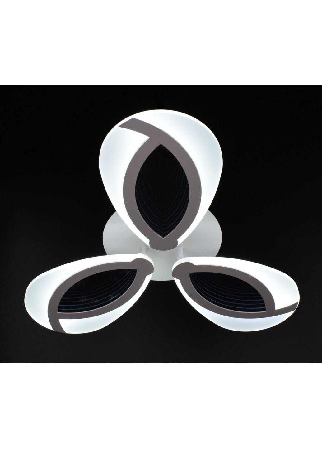 Люстра стельова LED з пультом A2701/3-wh Білий 8х49х49 см. Sunnysky (253122449)