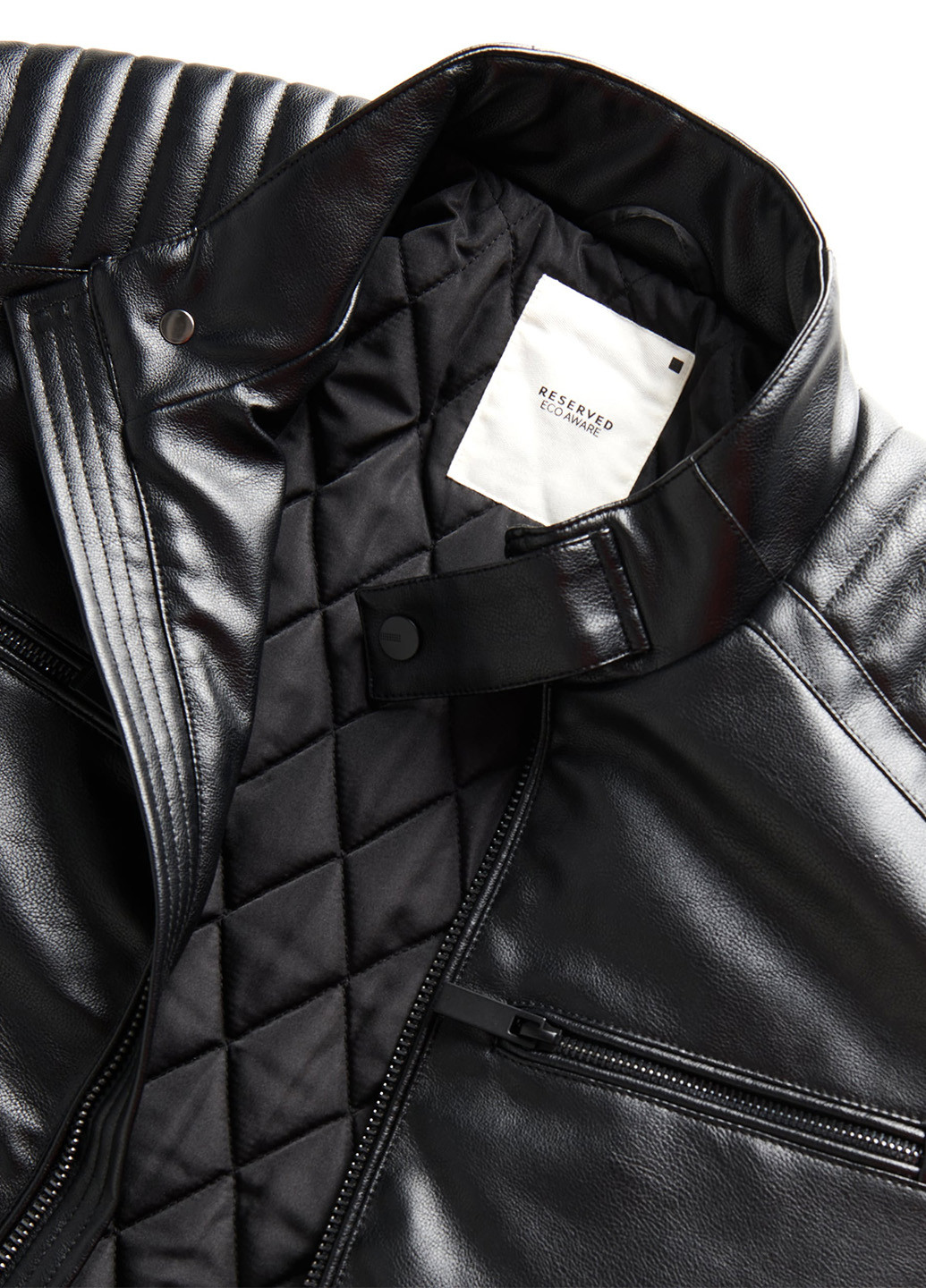 Чорна демісезонна куртка Reserved