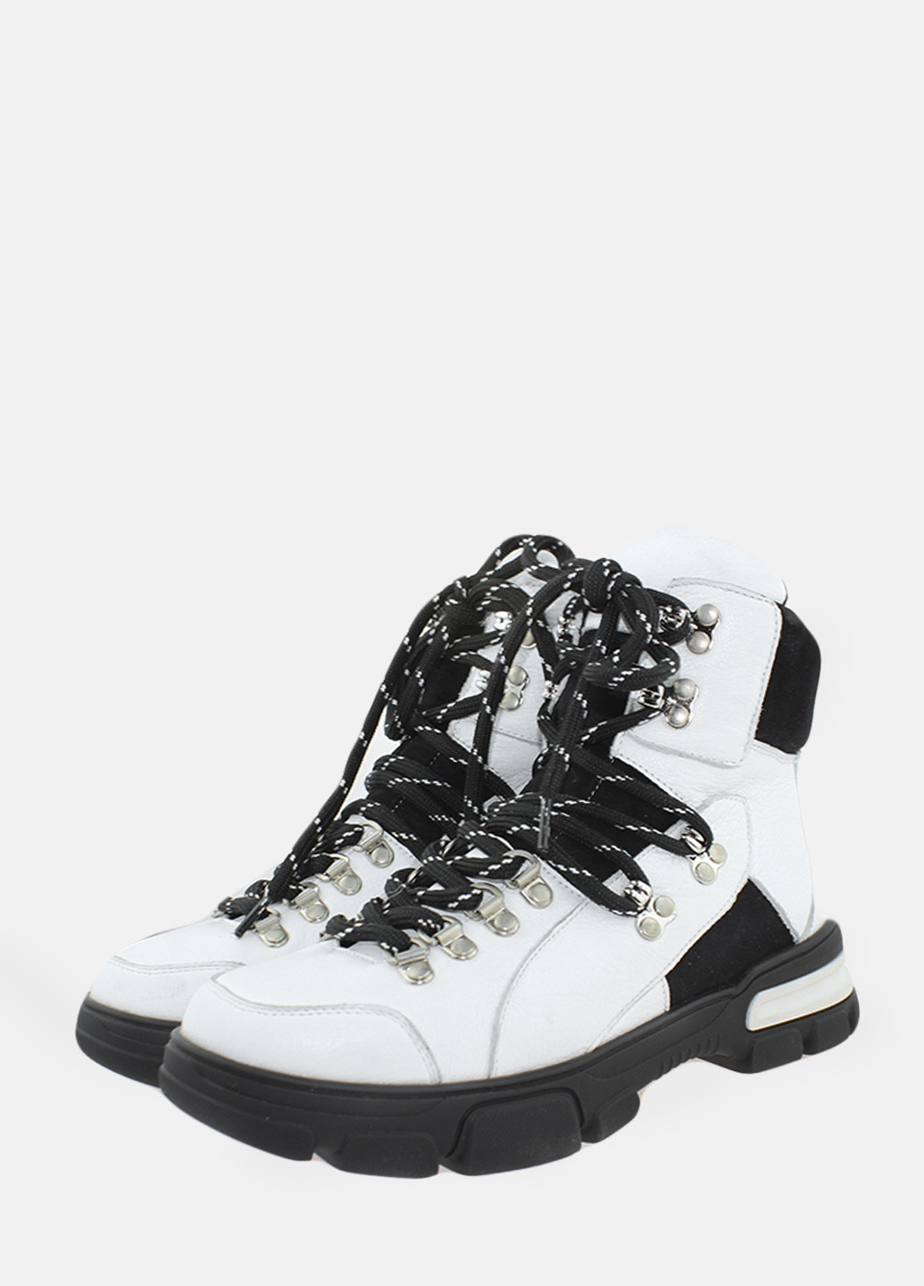 Зимние ботинки rf1822 белый Favi из натуральной замши