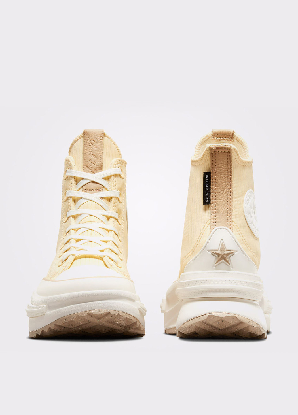 Бежеві всесезонні кросівки Converse RUN STAR LEGACY CX PLATFORM WATER-REPELLENT