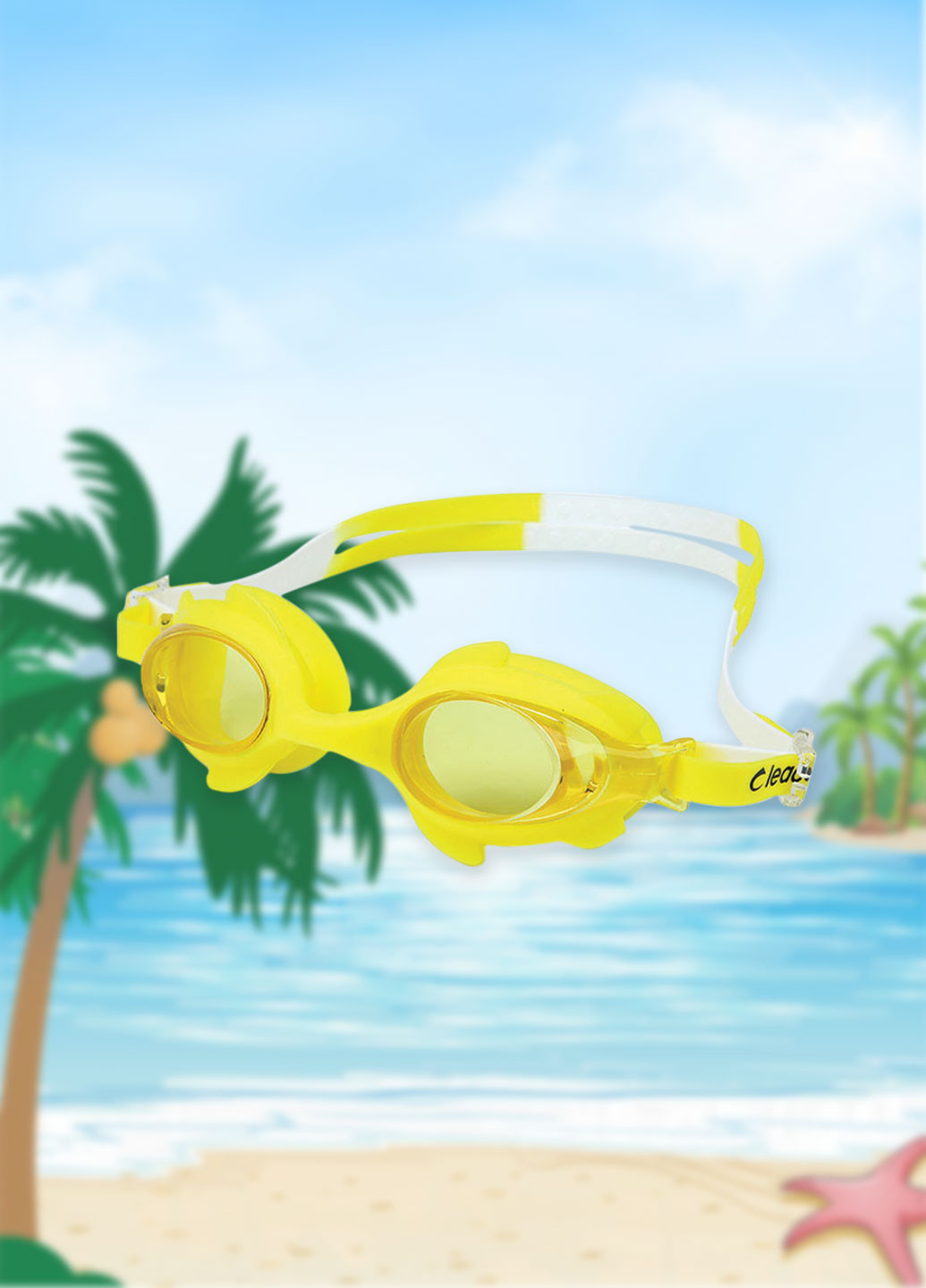 Очки для плавания детские, универсальные с Anti-туманным покрытием, Leacco No Brand (251886736)