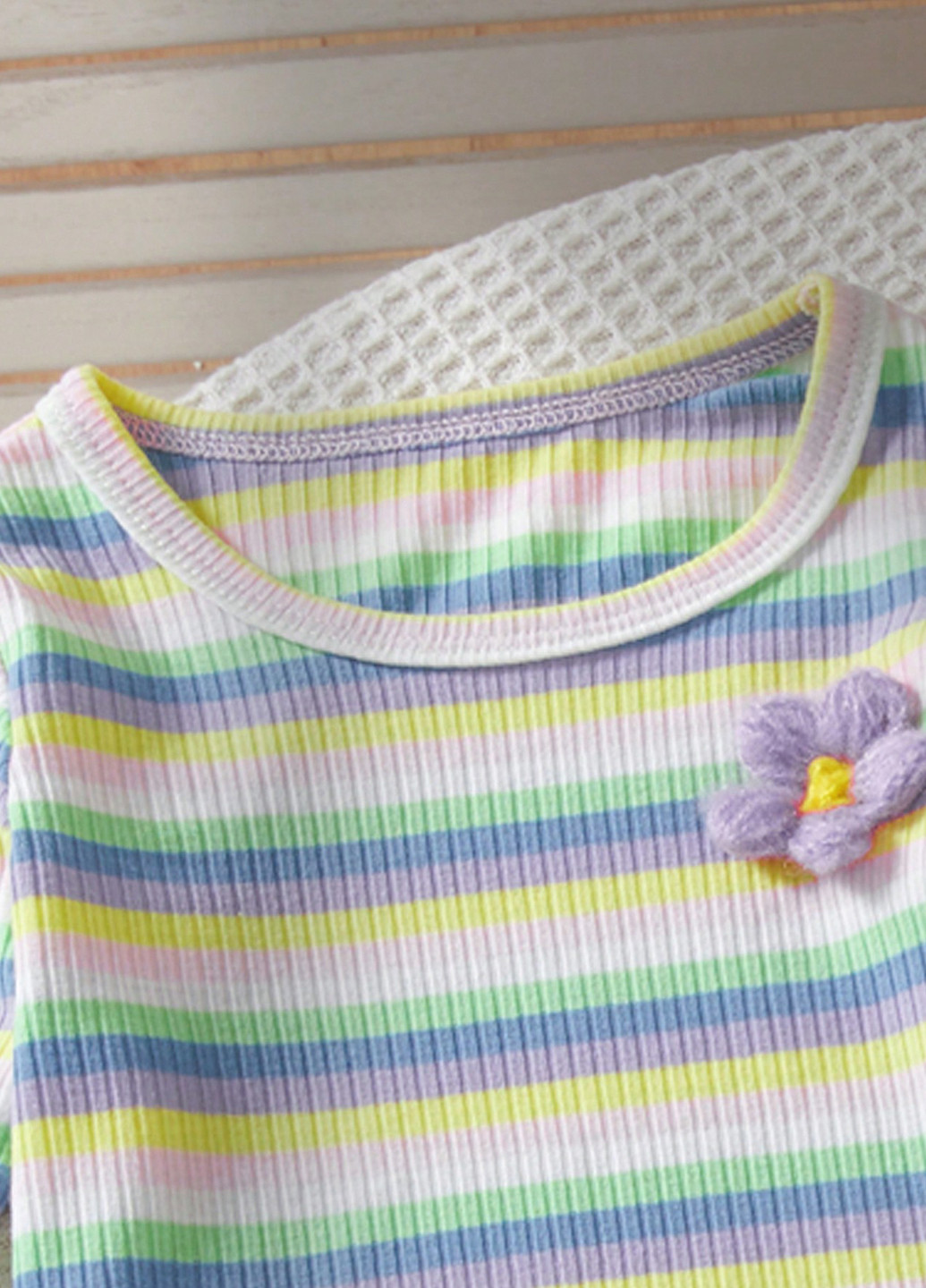 Комбінований демісезонний костюм (лонгслів, легінси) SHEIN