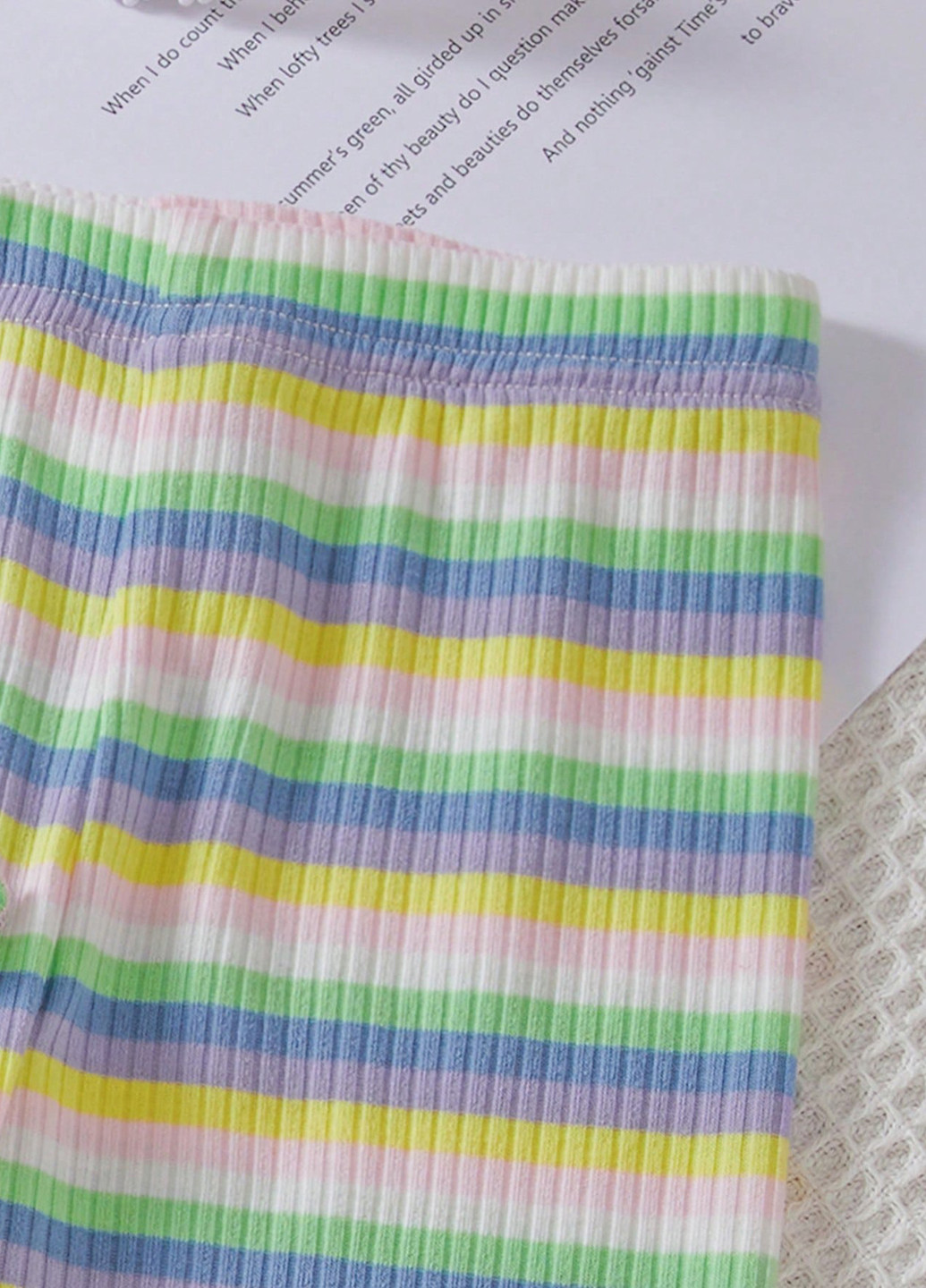 Комбінований демісезонний костюм (лонгслів, легінси) SHEIN