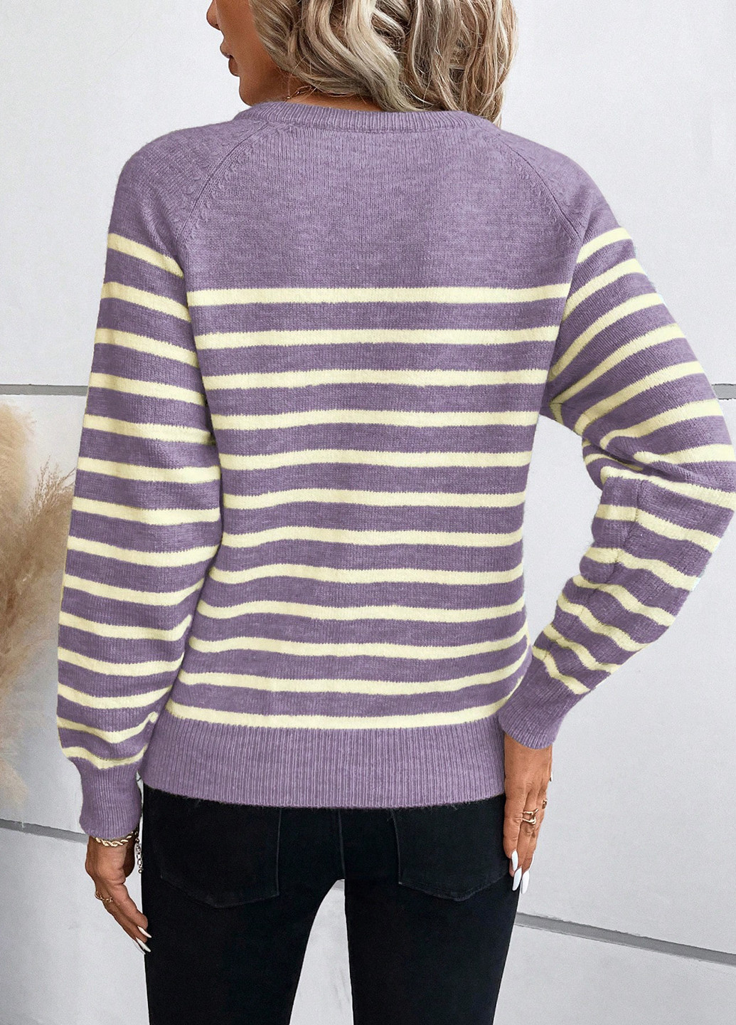 Фиолетовый демисезонный джемпер джемпер SHEIN