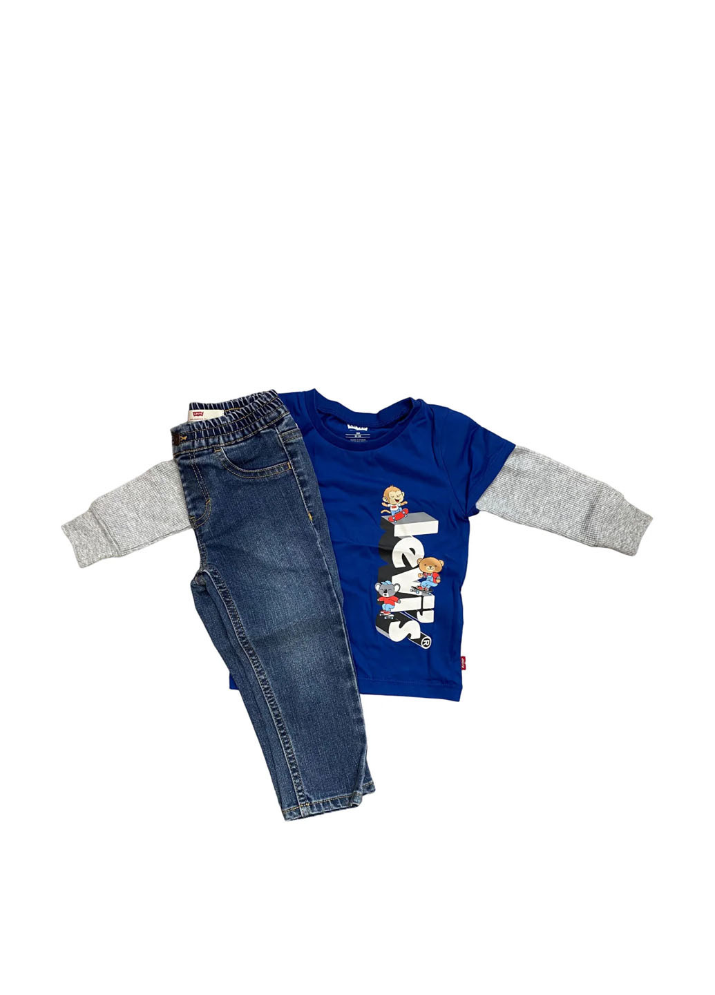 Комбінований демісезонний комплект (лонгслів, джинси) Levi's