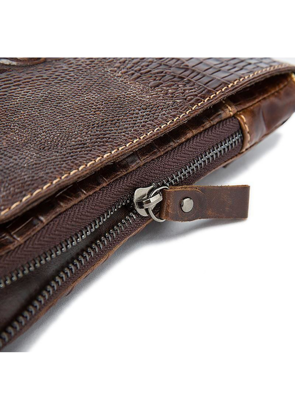 Чоловіча шкіряна сумка 21х17х1 см Vintage (242188673)