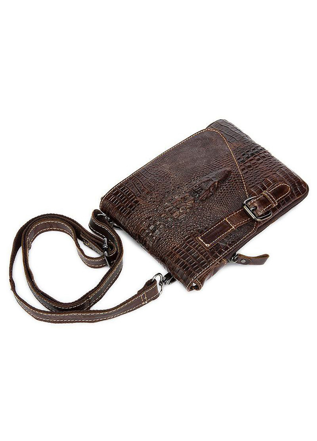 Мужская кожаная сумка 21х17х1 см Vintage (242188673)