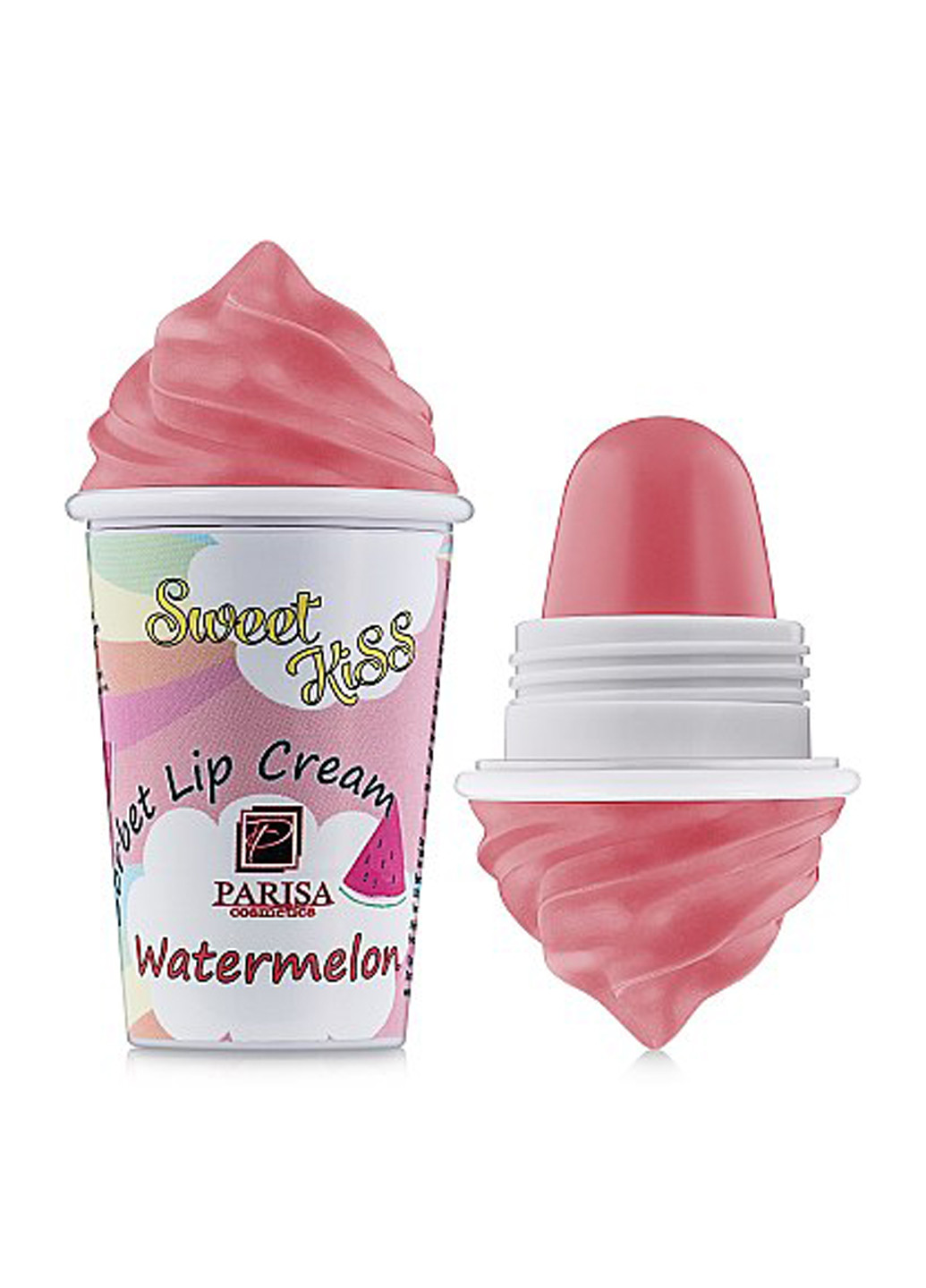 Бальзам для губ Cosmetics Sorbet Lip Cream арбуз, 7 г PARISA (198195423)