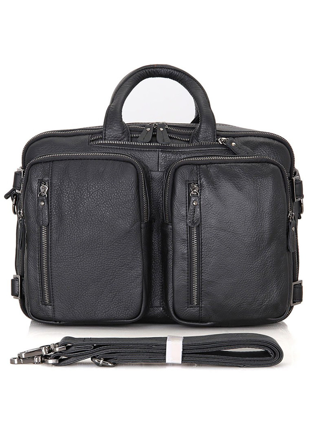 Чоловіча шкіряна сумка 38х27х15 см Vintage (229460477)