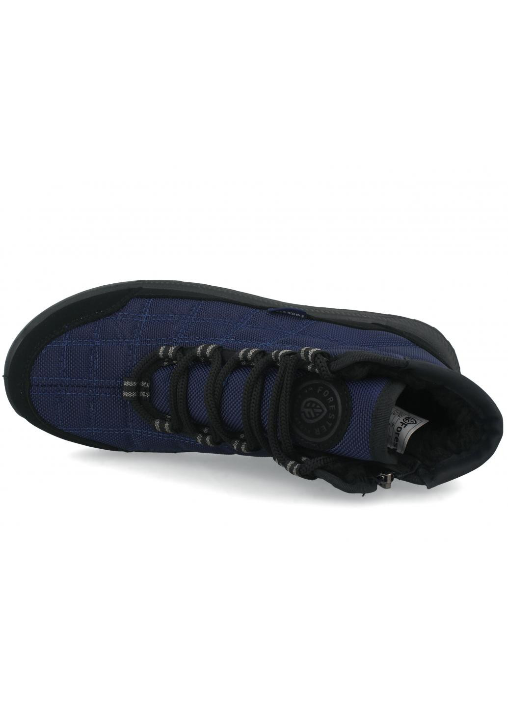 Зимние ботинки форестер Forester тканевые