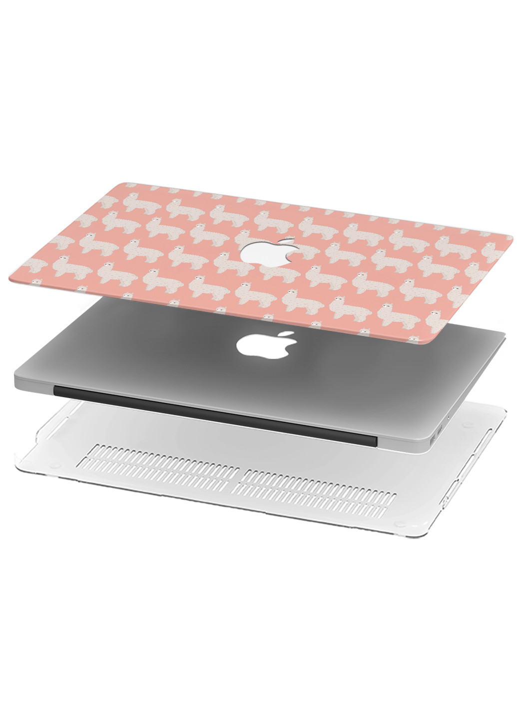 Чехол пластиковый для Apple MacBook Pro Retina 15 A1398 Милая альпака (Cute Alpaca) (6353-1933) MobiPrint (218539302)