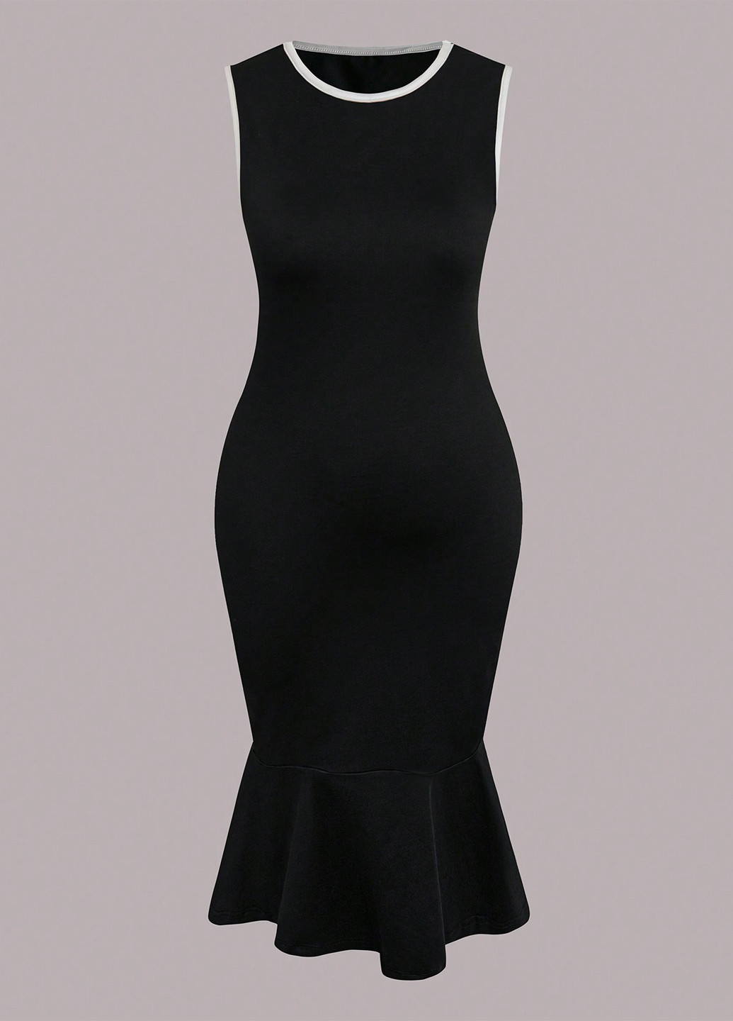 Черный демисезонный комплект (жакет, платье) SHEIN