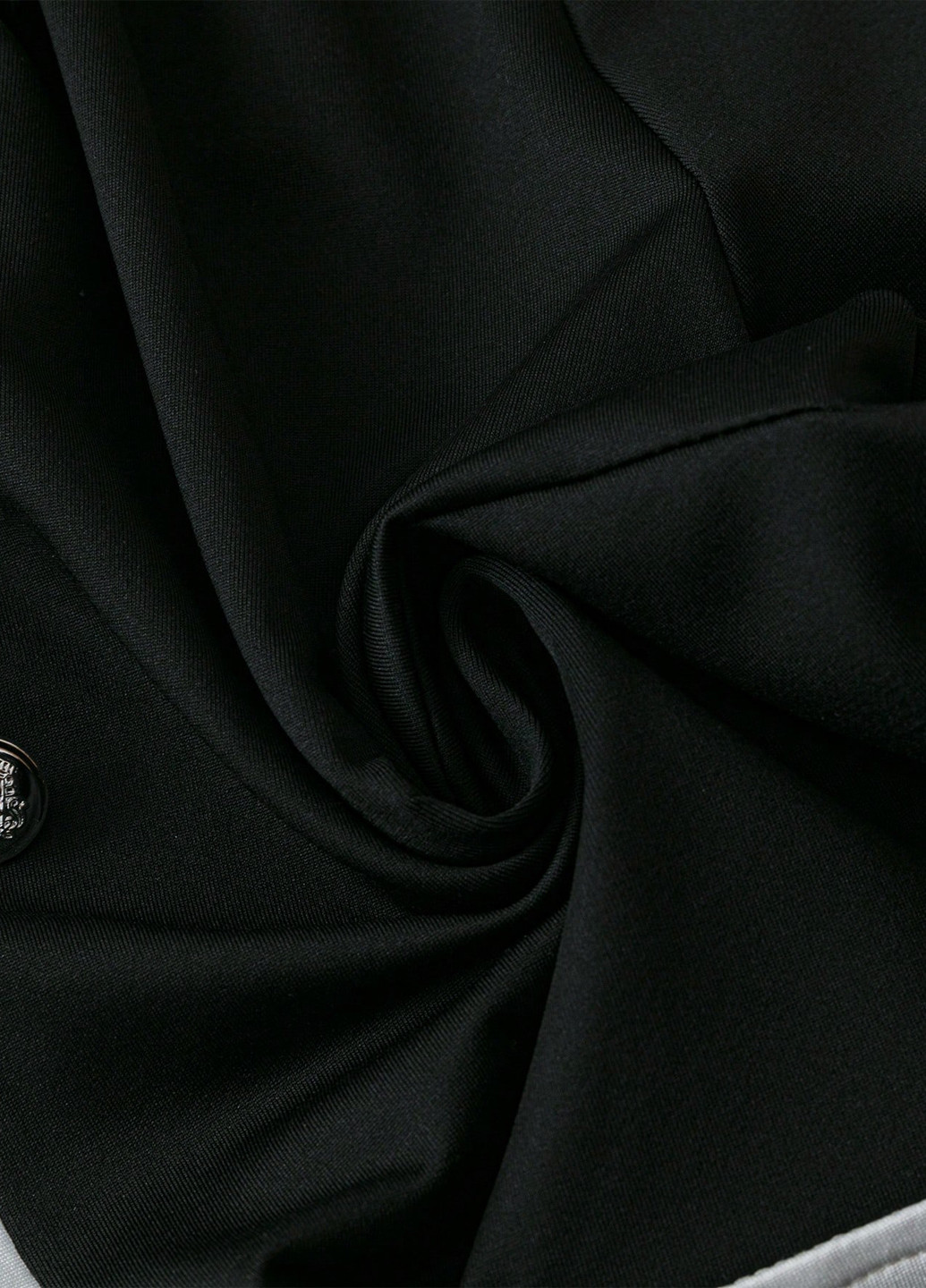 Черный демисезонный комплект (жакет, платье) SHEIN