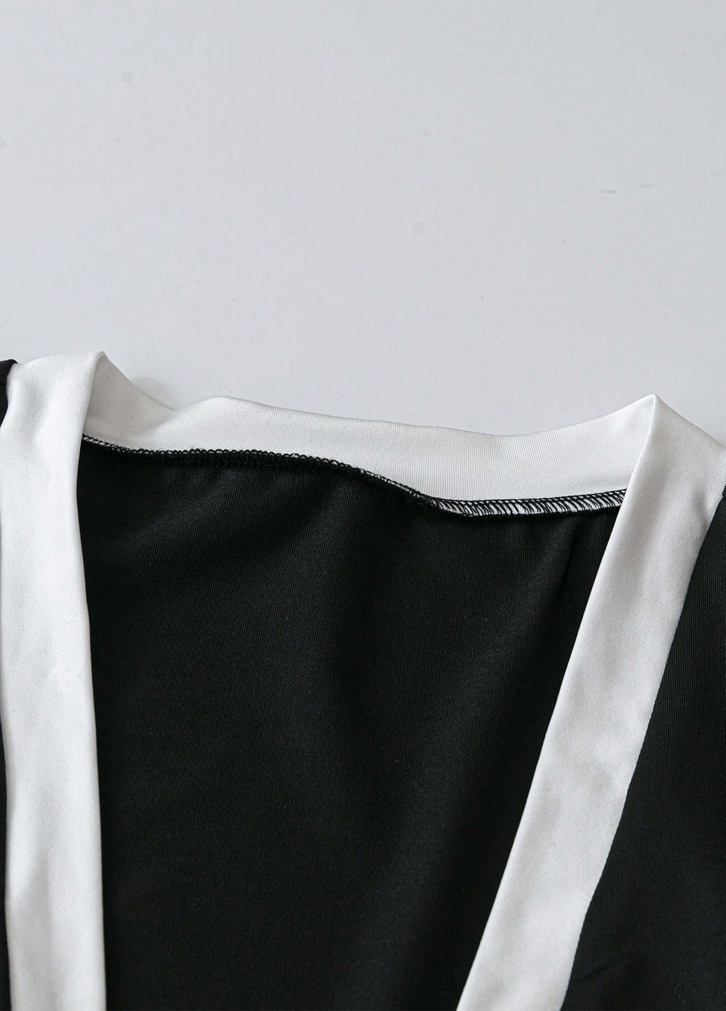 Черный демисезонный комплект (жакет, платье) SHEIN