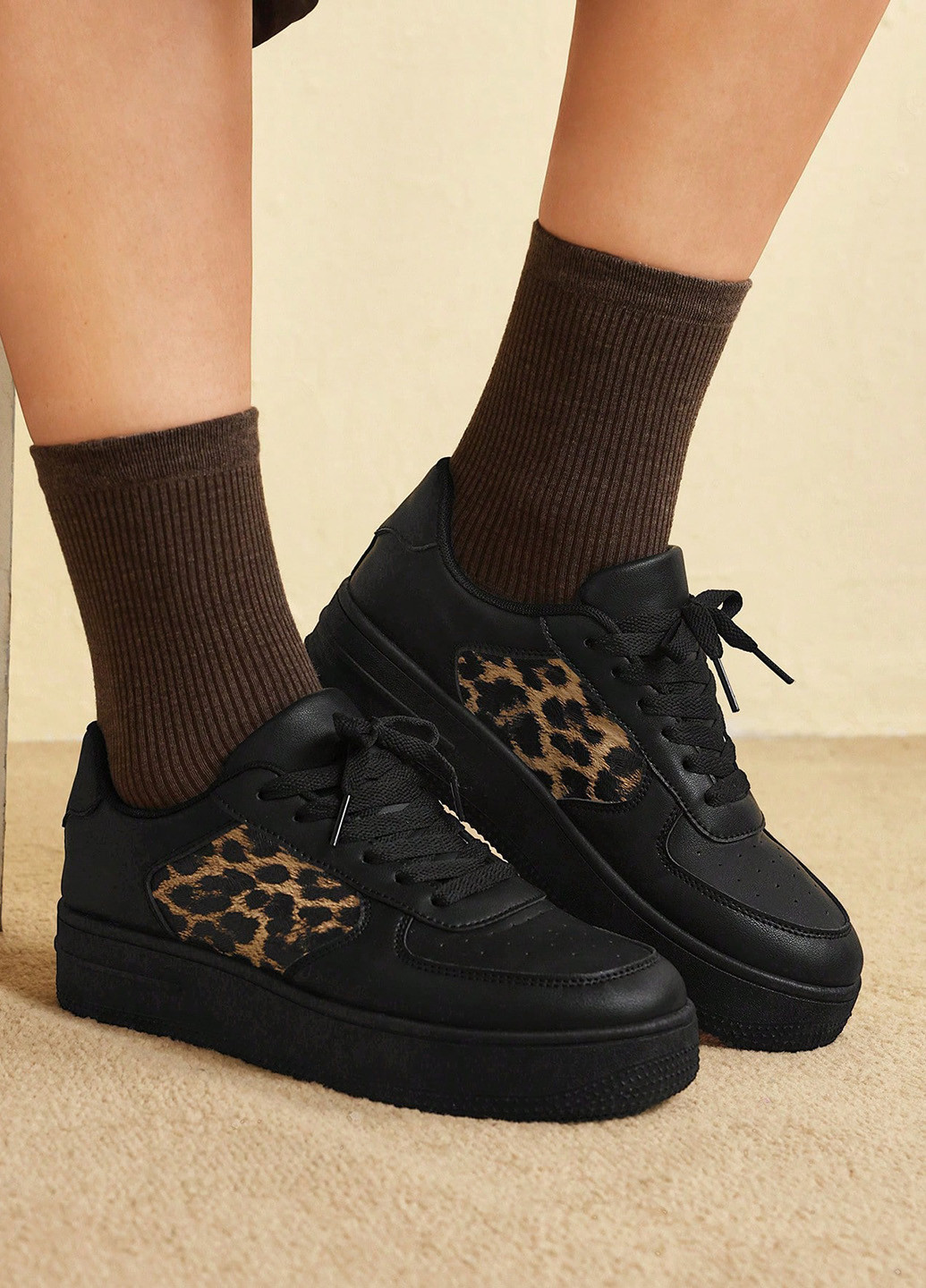 Кросівки SHEIN чорні демісезони (342067875)