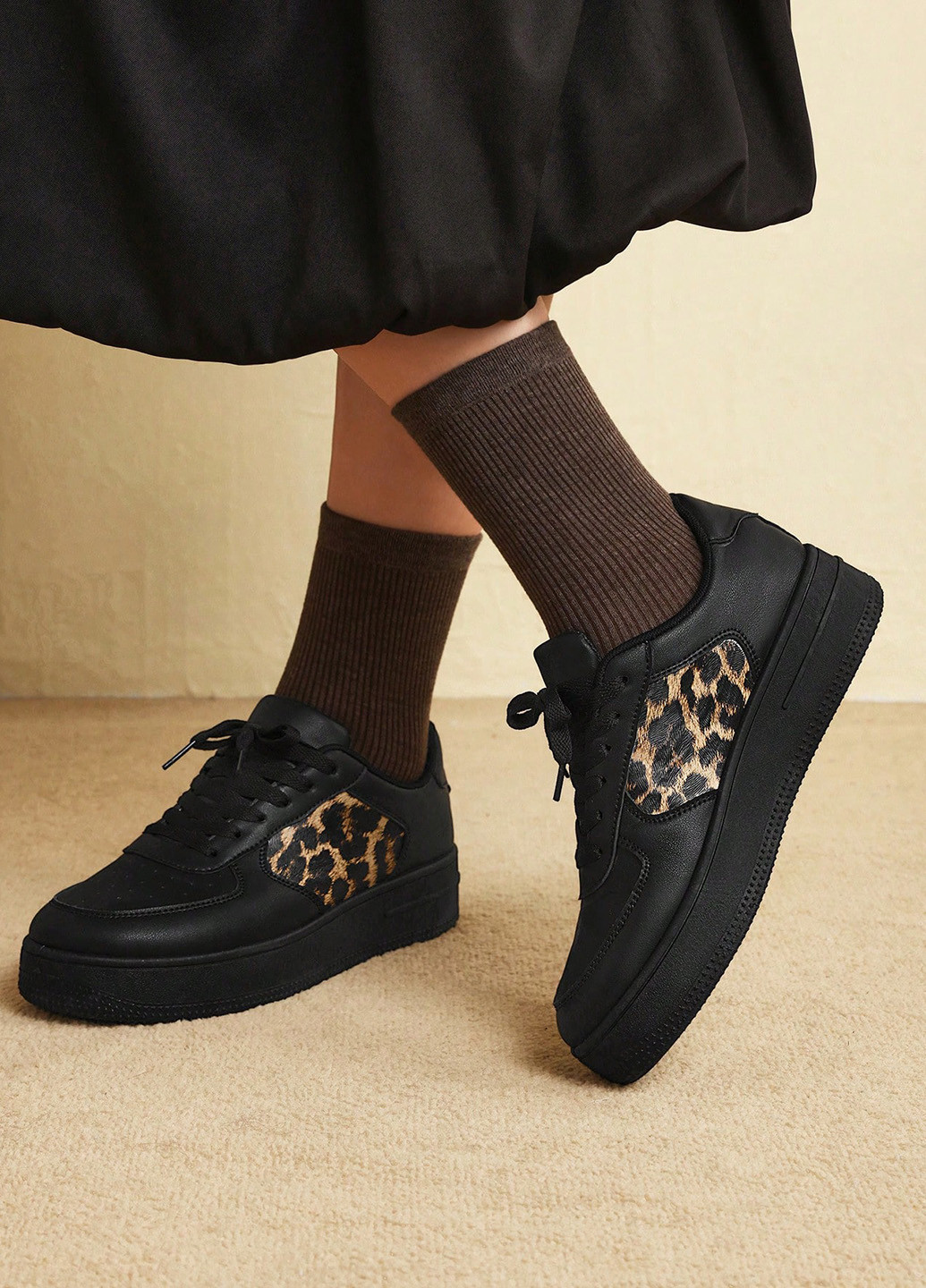 Кросівки SHEIN чорні демісезони (342067875)