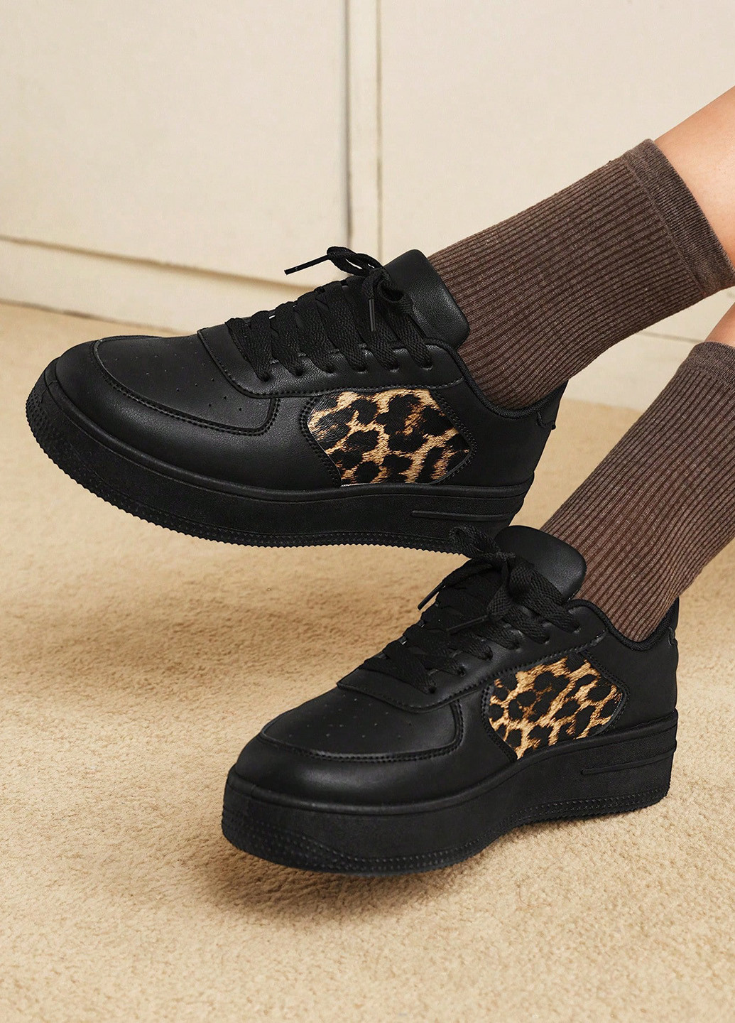 Кросівки SHEIN чорні демісезони (342067875)