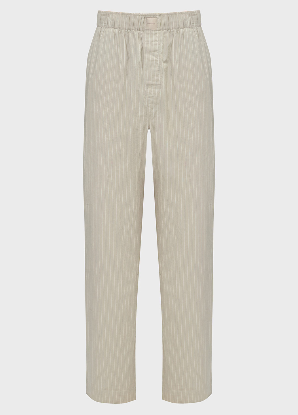 Серо-бежевые домашние демисезонные брюки Calvin Klein