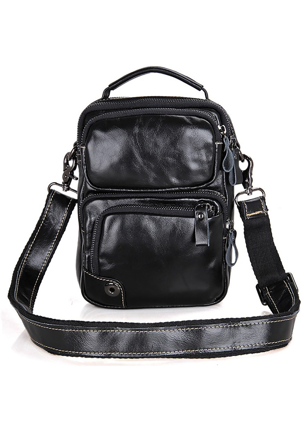 Мужская кожаная сумка 16х21,5х7,5 см Vintage (242188741)