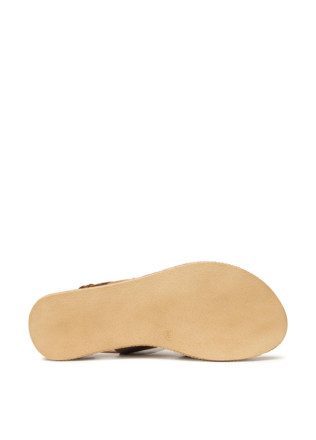 Светло-коричневые сандалі oce-2285-06 Lasocki с ремешком плетение