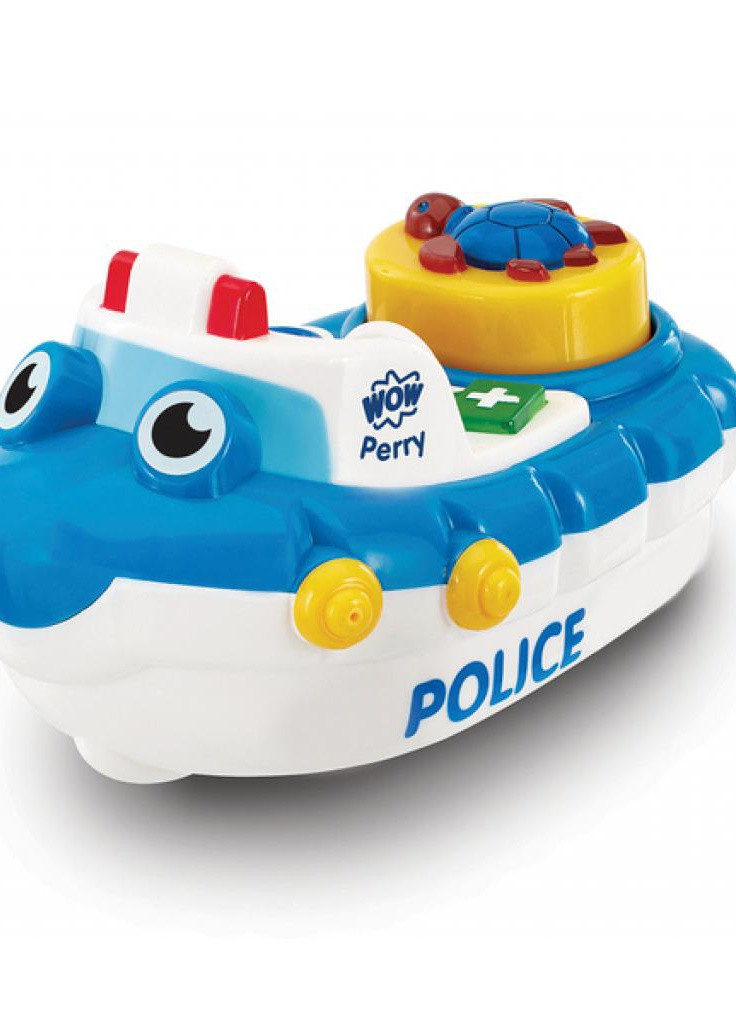 Развивающая игрушка (10347) WOW TOYS полицейская лодка перри (203983484)