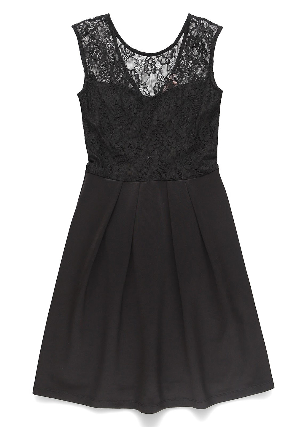 Черное кэжуал, коктейльное платье клеш Anna Field однотонное