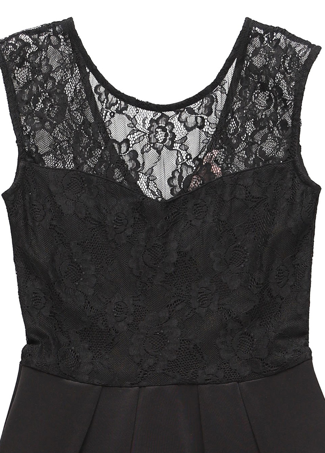 Черное кэжуал, коктейльное платье клеш Anna Field однотонное