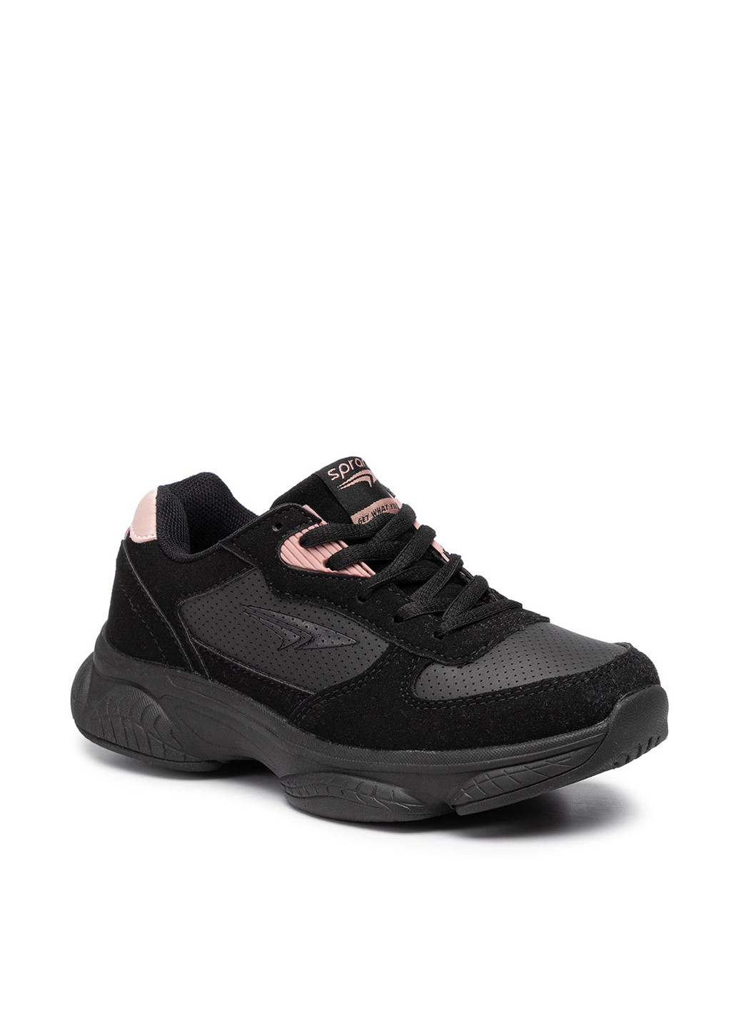 Черные демисезонные кросівки Sprandi CP40-8706J