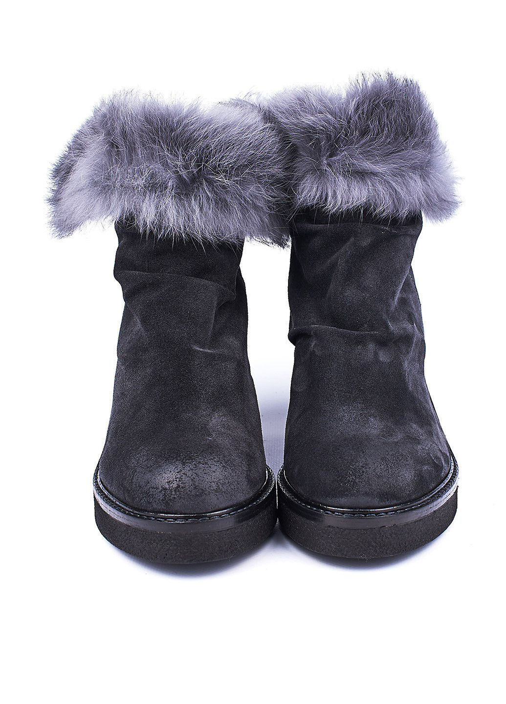 Зимние ботинки Fru.it с мехом из натуральной замши